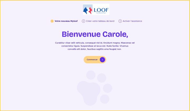 bienvenue myloof